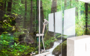 Bedruckte WPS Platte Rückwand Dusche